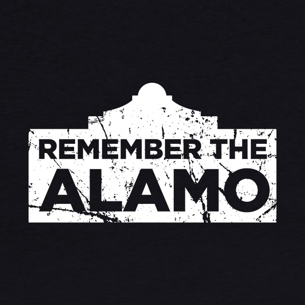 Distressed 1836 Texas Alamo by MeatMan